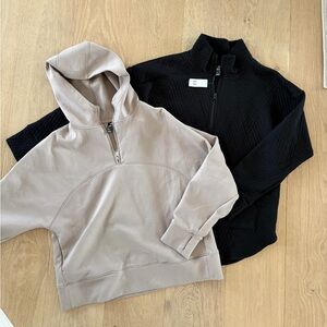 NWT GapFit lot sweatshirt scuba quilted XS